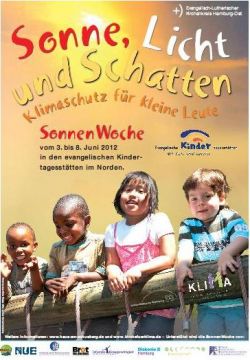 Plakat zur SonnenWoche 2012